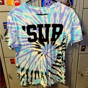 American Eagle Tie Dye Sup Shirt Medium